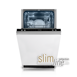 450mm Slim Line嵌入式洗碗碟機