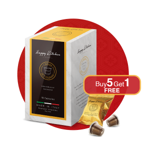Happy Kitchen Coffee Capsule Package - Crema Settegrani --Buy 5 Get 1 Free